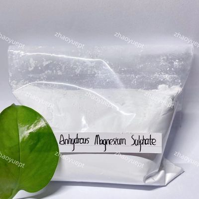 White Anhydrous Magnesium Sulphate Powder CAS 7487-88-9 Soluble In Water